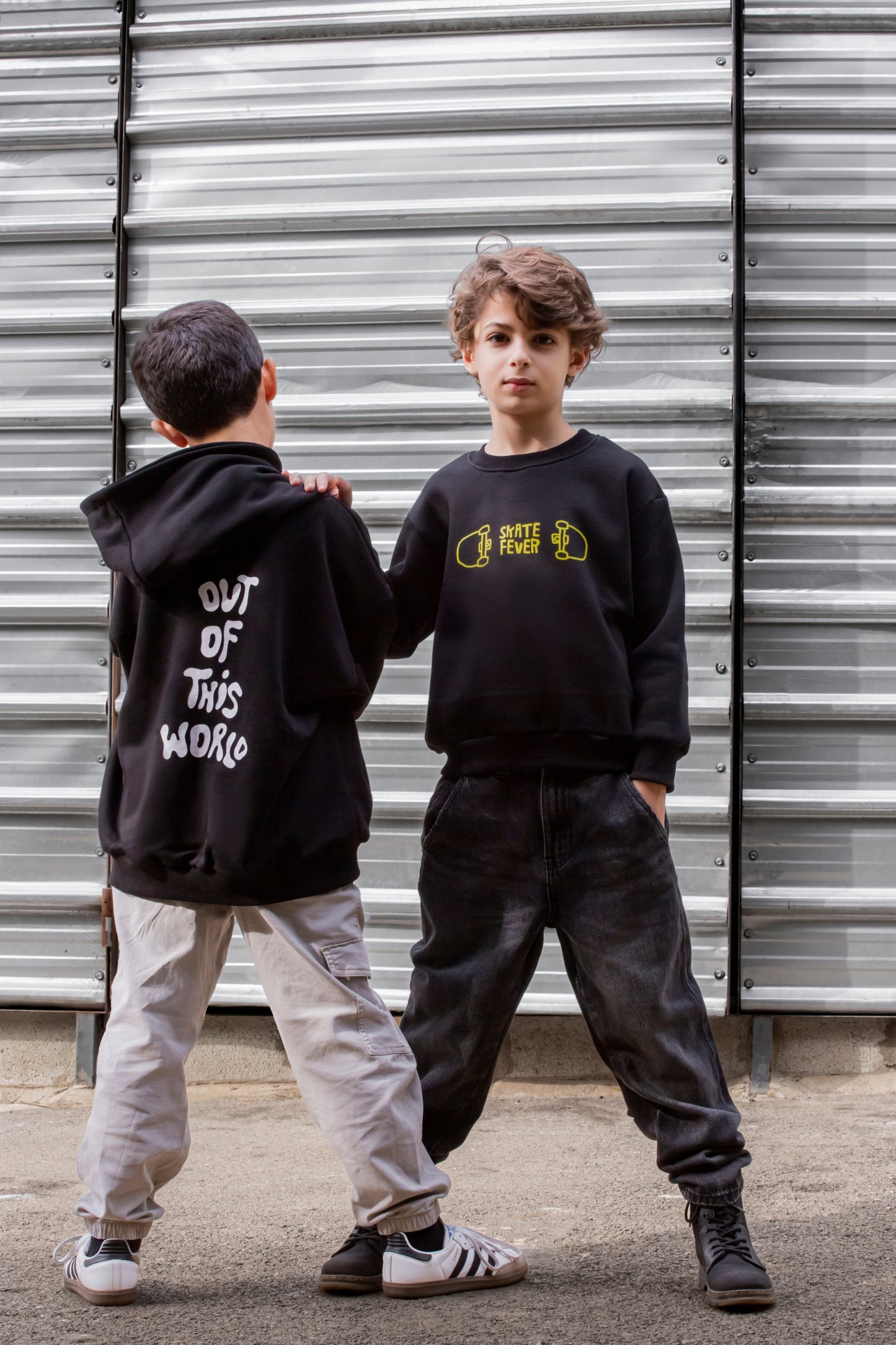 Out Of This World - Black Cotton Hoodie (Copy)