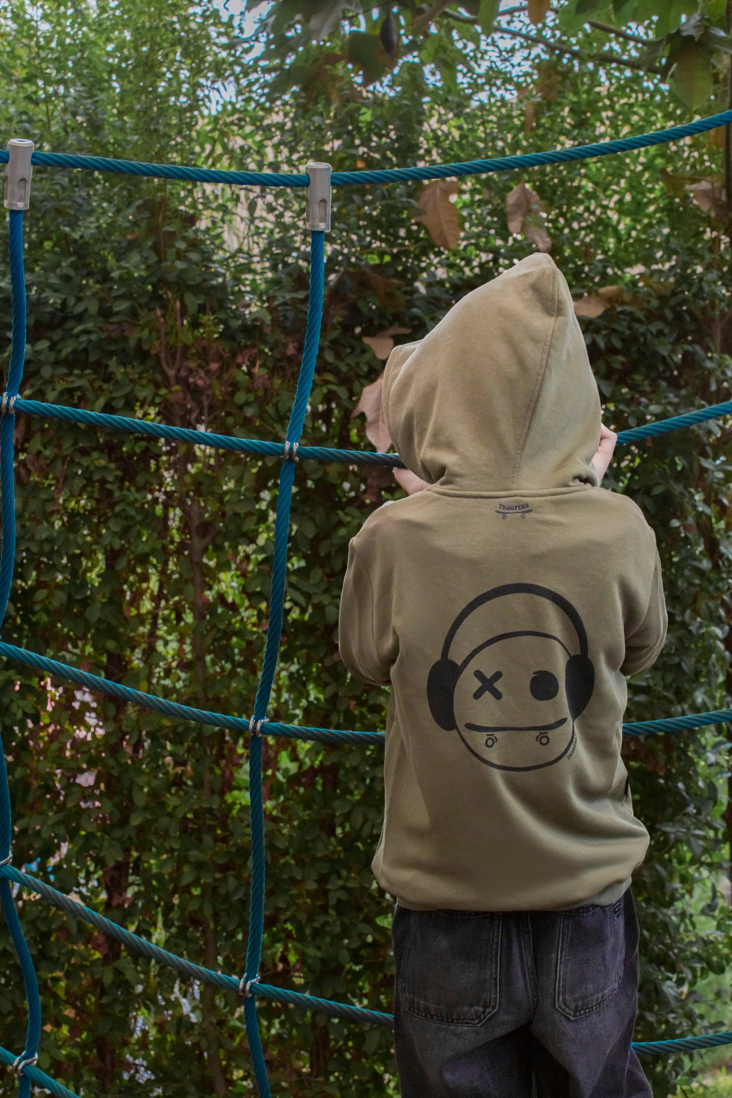 Brighten up your casual wardrobe with our Zipped Hoodie - Cool Smiley