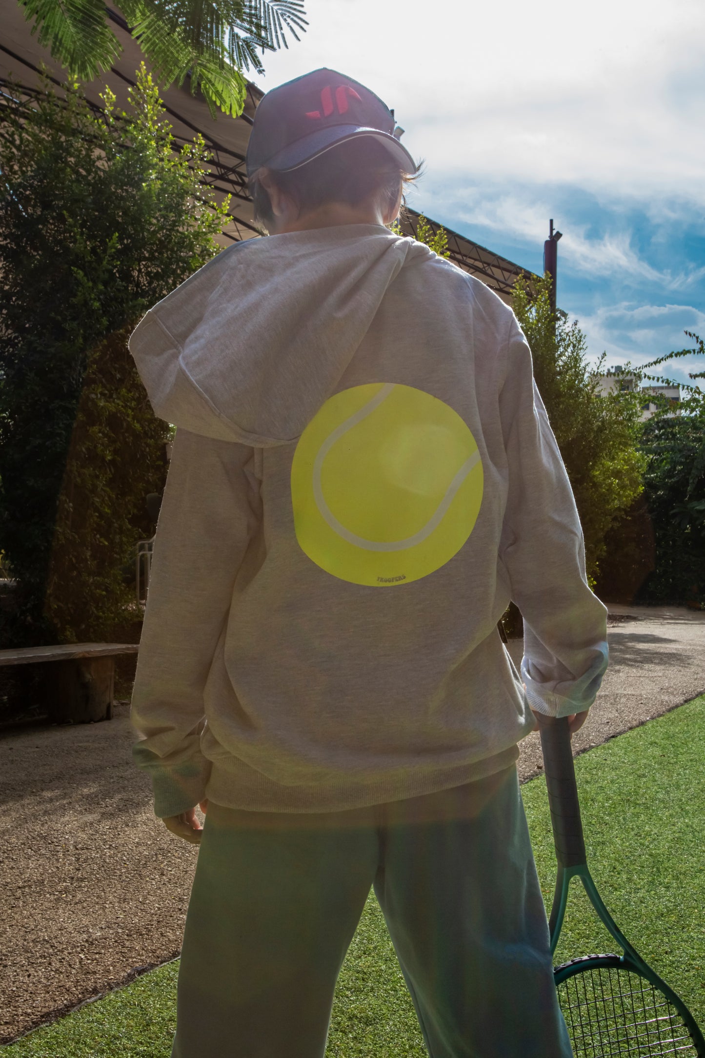Elevate your athletic style with our Zipped Hoodie - See You on the Court