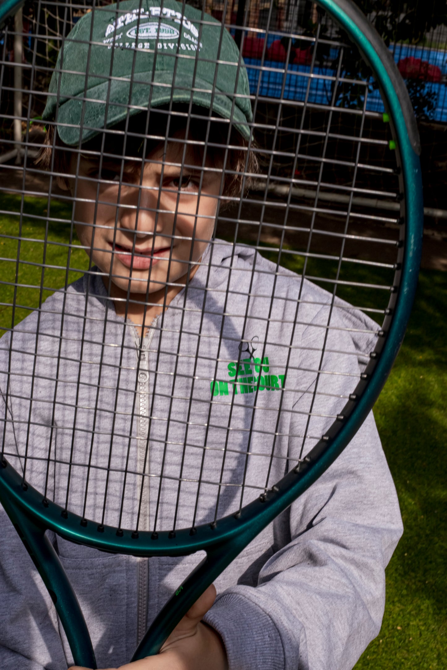 Elevate your athletic style with our Zipped Hoodie - See You on the Court