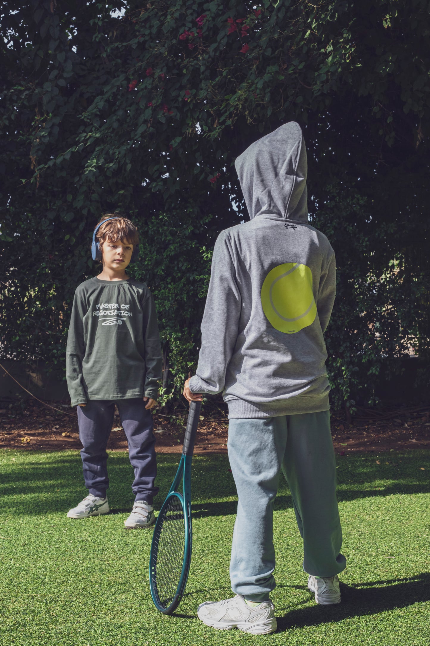 Master of Negotiation - Khaki Long Sleeve Tshirt